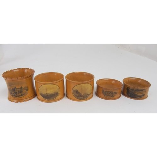 514 - FOURTEEN VARIOUS MAUCHLINE WARE ITEMS