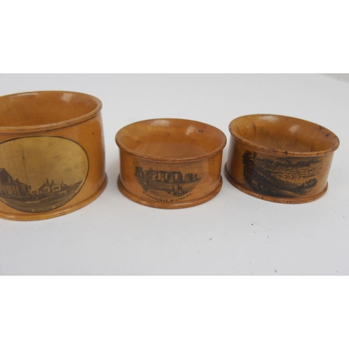 514 - FOURTEEN VARIOUS MAUCHLINE WARE ITEMS