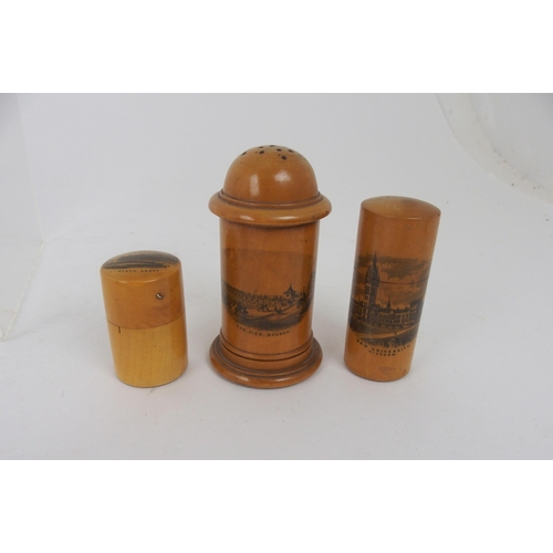 518 - ELEVEN VARIOUS MAUCHLINE WARE ITEMS