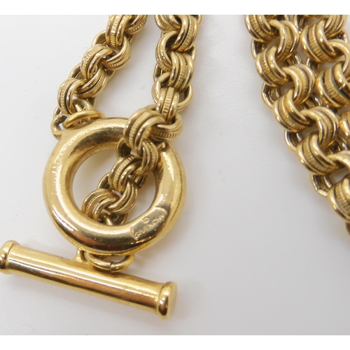 820 - A GOLD PLATED GIVENCHY NECKLACE