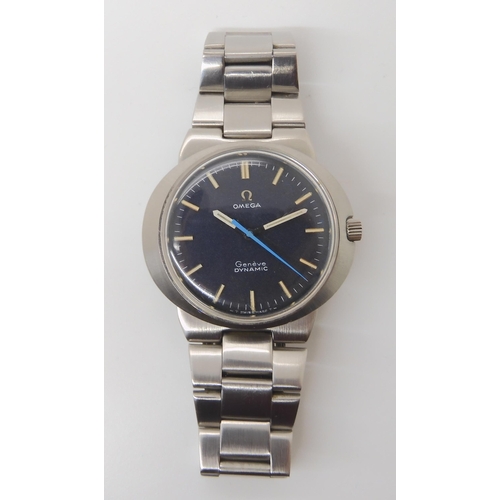 873 - A RETRO OMEGA GENEVE DYNAMIC GENTS WATCH