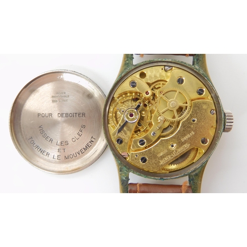 883 - A LE COULTRE MILITARY WATCH