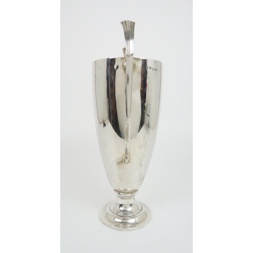 905 - A SILVER VASE