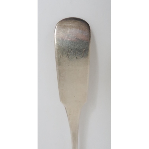 921 - A SET OF TWELVE SILVER TABLESPOONS