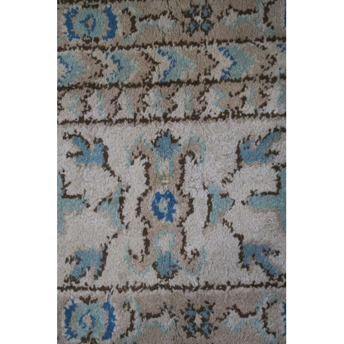 110 - LARGE GREEN GROUND EASTERN RUG