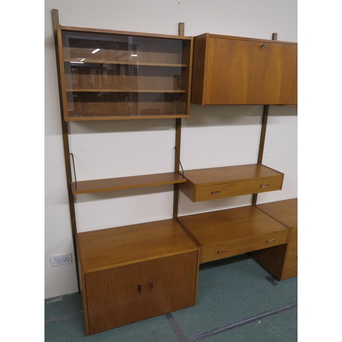 156 - MID 20TH CENTURY POUL CADOVIUS MODULAR SHELVING SYSTEM