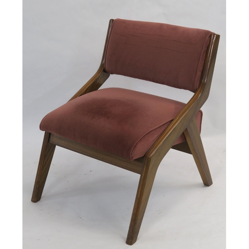 162 - A MID 20TH CENTURY NEIL MORRIS FOR MORRIS OF GLASGOW LOUNGE CHAIR