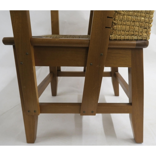 164 - A MODERN PINE FRAMED ORKNEY CHAIR