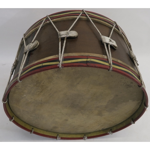 81 - A LARGE MILITARY STYLE DRUM