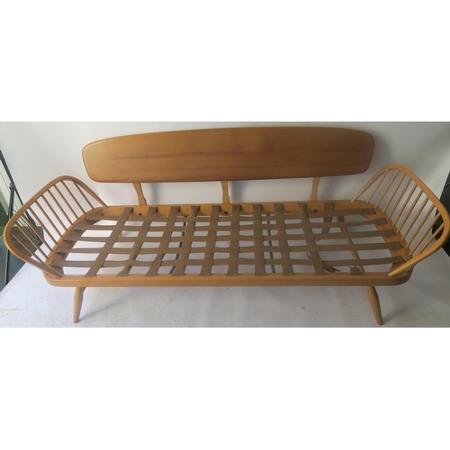 110 - AN ERCOL STUDIO COUCH/DAY BED