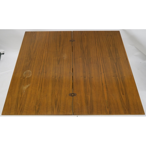 119 - A WILLIAM RENZ MID CENTURY CHERRY WOOD METAMORPHIC TABLE