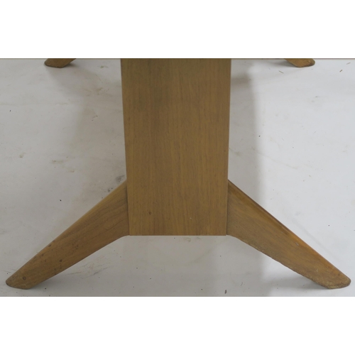 119 - A WILLIAM RENZ MID CENTURY CHERRY WOOD METAMORPHIC TABLE