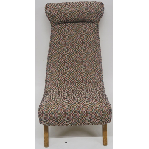 123 - AN AIRBORNE MID CENTURY LOUNGE CHAIR