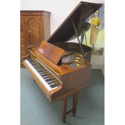 65B - A MAHOGANY BOUDOIR GRAND PIANO BY EHRBAR