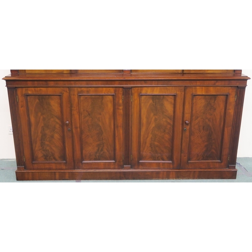 65C - A VICTORIAN MAHOGANY BOOKCASE