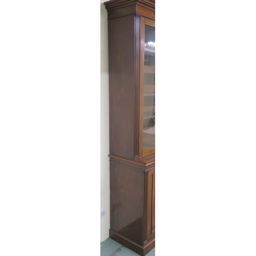 65C - A VICTORIAN MAHOGANY BOOKCASE