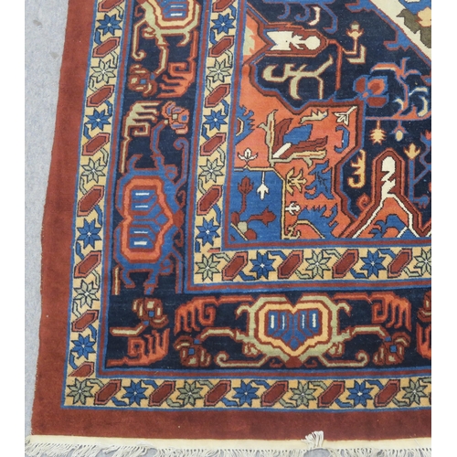 96 - A LARGE EASTERN STYLE RUG