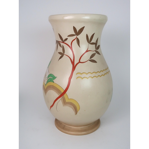 250 - A CLARICE CLIFF POTTERY VASE