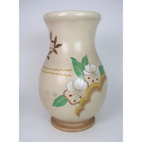 250 - A CLARICE CLIFF POTTERY VASE