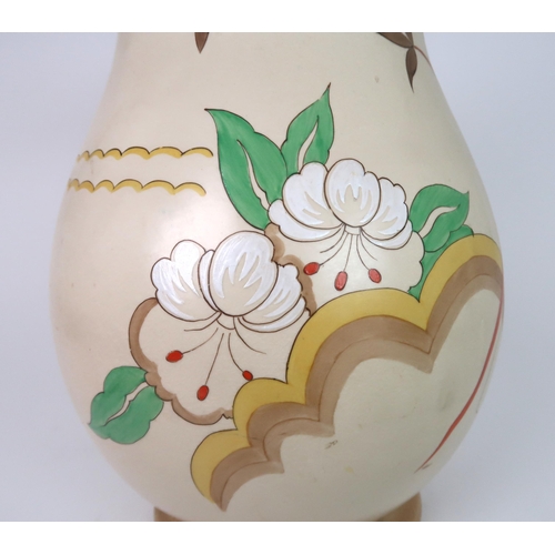 250 - A CLARICE CLIFF POTTERY VASE