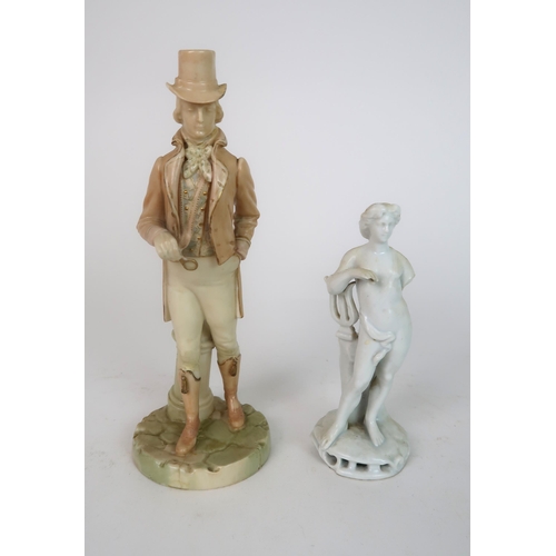 277 - A ROYAL WORCESTER FIGURE OF A MAN