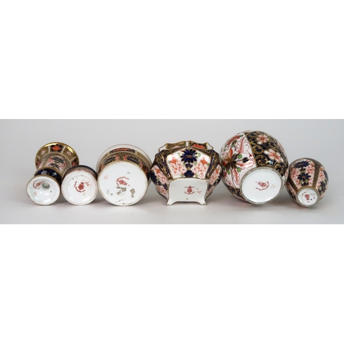 290 - A COLLECTION OF ROYAL CROWN DERBY PIECES