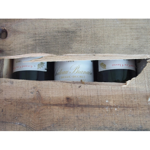 406 - A CASE OF CHATEAU BRANAIRE DULUC DUCRU  ST. JULIEN  1969