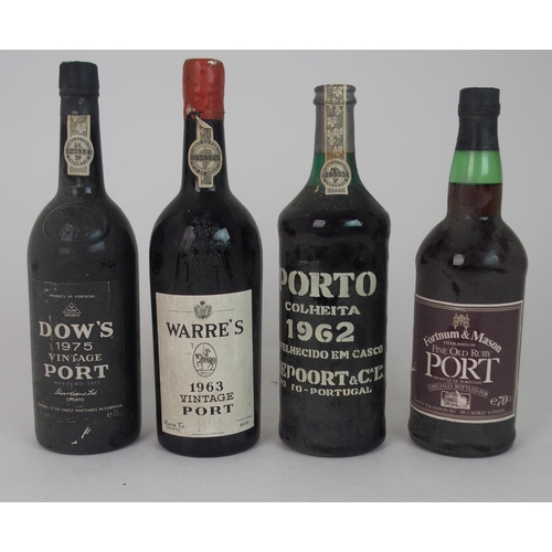 409 - A BOTTLE OF WARRE'S VINTAGE PORT 1963