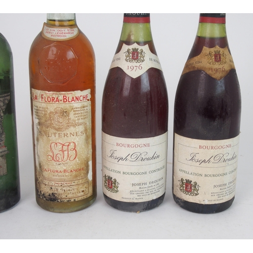 411 - TWO BOTTLES OF JOSEPH DROUHIN BOURGOGNE  1976