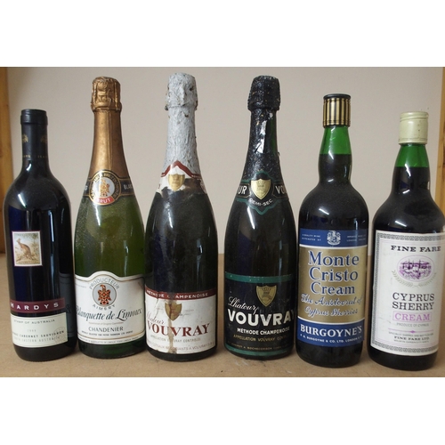 415 - THRITY-FIVE BOTTLES OF COTES DU RHONE  1971