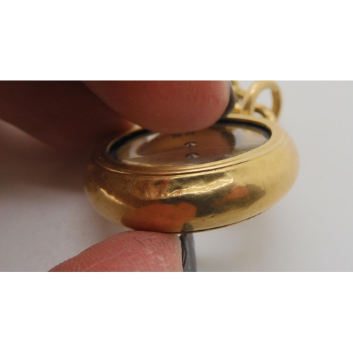 510 - AN 18CT GOLD FOB CHAIN