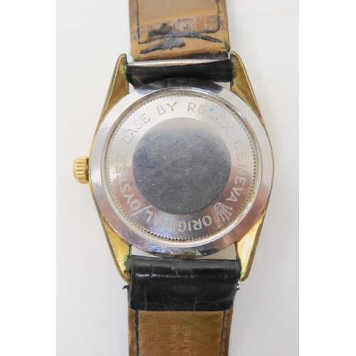 670 - A GENTS GOLD PLATED TUDOR PRINCE OYSTERDATE