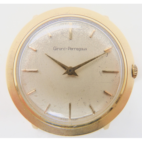 673 - A 14K GOLD GIRARD PERREGAUX WATCH HEAD