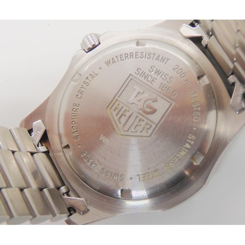 674 - A STAINLESS STEEL TAG HEURE WRISTWATCH