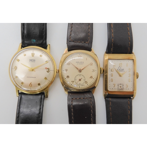 678 - THREE VINTAGE WATCHES