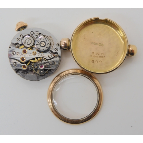 684 - A COLLECTION OF SIX GOLD CASED VINTAGE LADIES WATCH HEADS