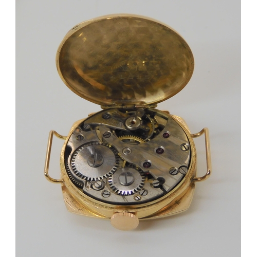 684 - A COLLECTION OF SIX GOLD CASED VINTAGE LADIES WATCH HEADS