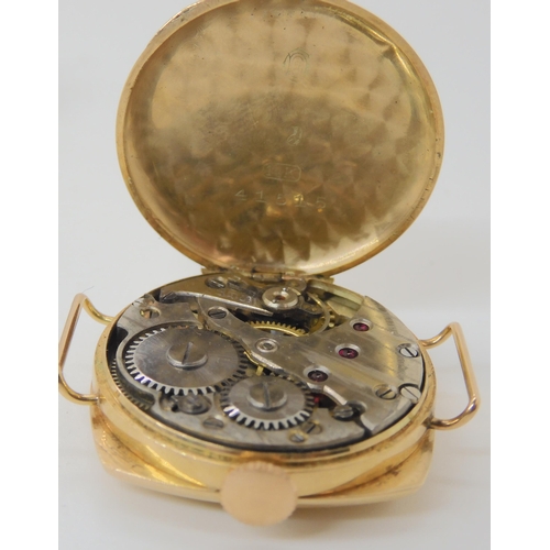 684 - A COLLECTION OF SIX GOLD CASED VINTAGE LADIES WATCH HEADS