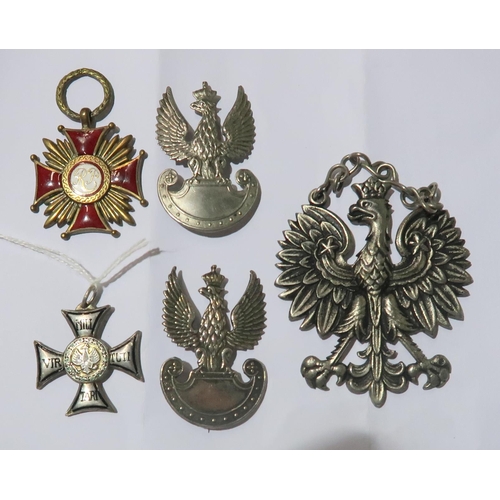 801 - A POLISH MILITARY CROSS OF MERIT