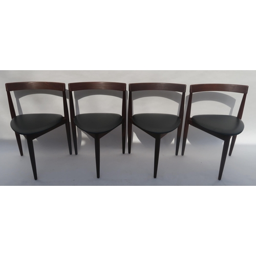 101 - A SET OF FOUR MID CENTURY HANS OLSEN FOR  FREM ROJLE TEAK DINING CHAIRS