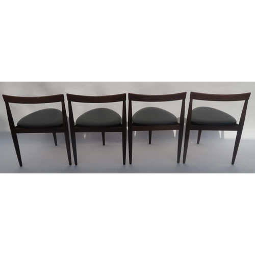 101 - A SET OF FOUR MID CENTURY HANS OLSEN FOR  FREM ROJLE TEAK DINING CHAIRS