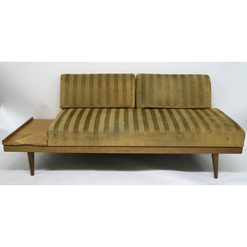 130 - A MID CENTURY INGMAR RELLING TEAK SOFA BED