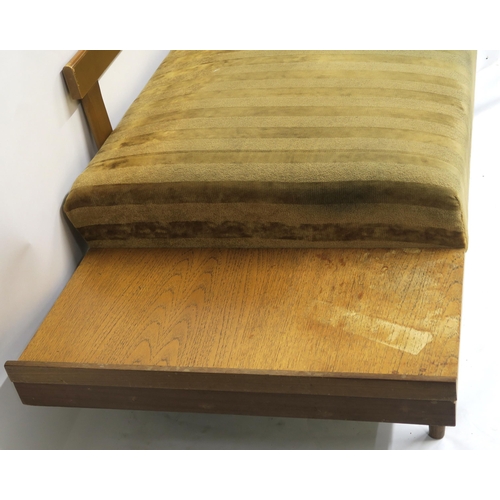 130 - A MID CENTURY INGMAR RELLING TEAK SOFA BED