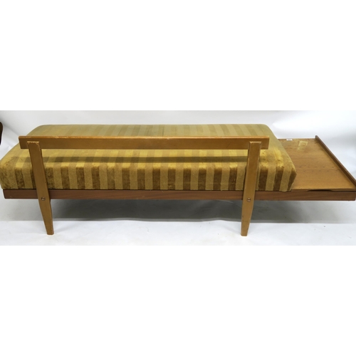 130 - A MID CENTURY INGMAR RELLING TEAK SOFA BED