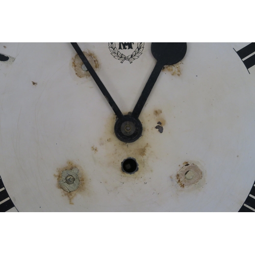 64 - AN RAF CIRCULAR WALL CLOCK