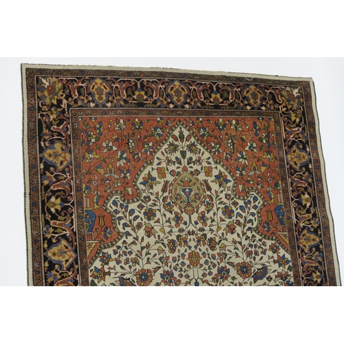 89 - A SARUK FARAHAN TREE OF LIFE RUG