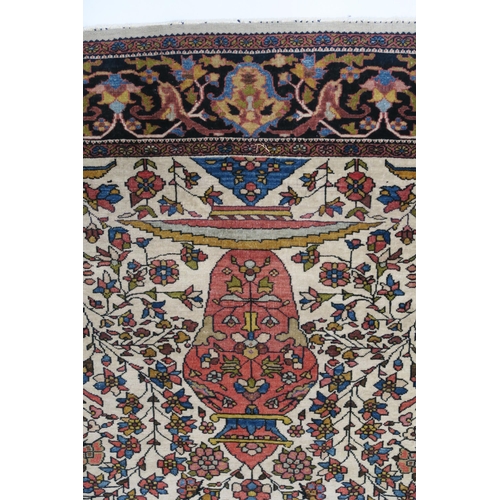 89 - A SARUK FARAHAN TREE OF LIFE RUG