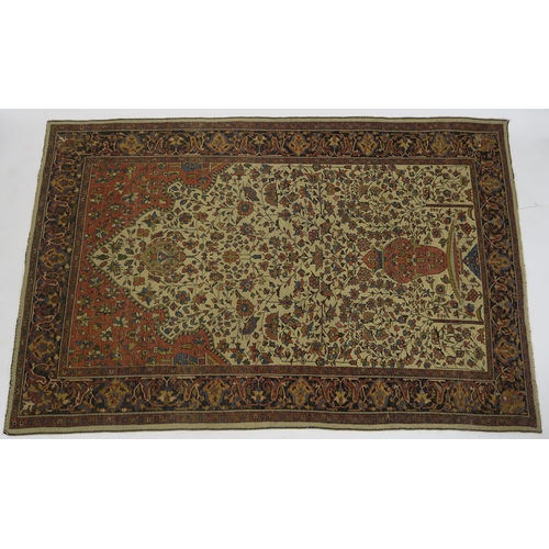 89 - A SARUK FARAHAN TREE OF LIFE RUG