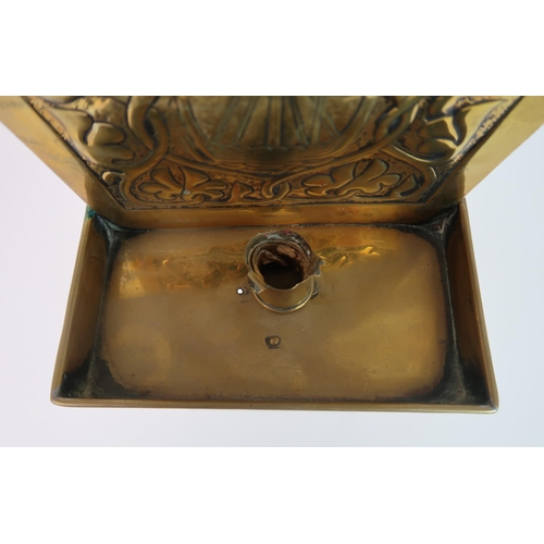 244 - ALEXANDER RITCHIE  IONA BRASS WALL CANDLE SCONCE