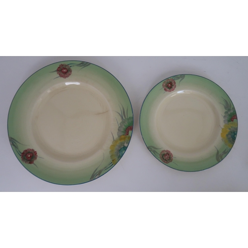 276 - A CLARICE CLIFF FOR WILKINSON LTD DINNER SERVICE